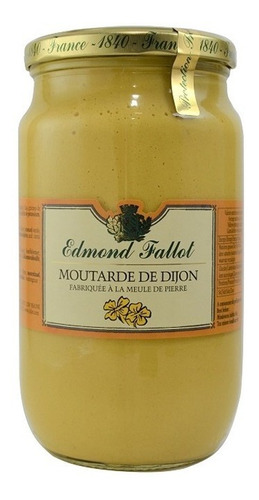 Mostaza De Dijon Edmond Fallot X 850 Gr Francesa Antigua