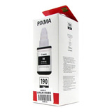 Botella De Tinta Canon Gi-190 G1100 G2100 G3100 G4100 Negro