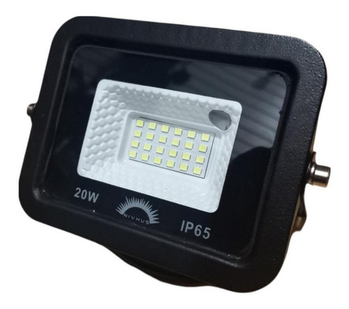 Reflector Led Exterior 20w Proyector Co Sensor De Movimiento