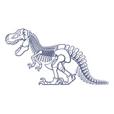 Stickers Decorativos Infantiles Tiranosaurio T-rex 106 Cm