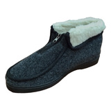 Zapato Pantufla De Hombre Con Chiporro Liviana Invierno 