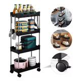 Carrito Estante Organizador Almacenamiento Cocina Baño