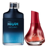 Kaiak Oceano Men + Luna Rubi - mL a $850