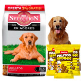 Alimento Dog Selection Perro Adulto 24kg + Palitos De Pollo