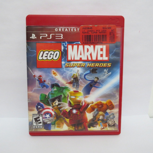 Lego Marvel Super Heroes Playstation 3 Ps3