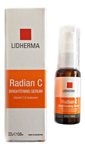 Radian C Brightening Serum Lidherma Vitamina C Hialuronico 