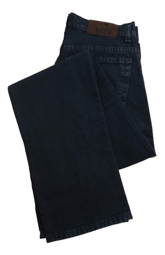 Pantalón De Jean Clásico Ancho Estilo Vaquero 