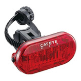 Luz Bicicleta Cateye Trasera Tl Flashing 3 Funciones 3 Leds