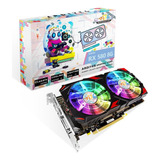 Placa De Video Ardiyes Rx 580 8gb Gddr5 Dual Fan Rgb Black