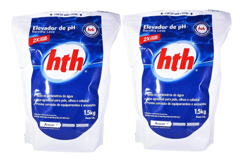 Hth Elevador De Ph (ph+) (2 Zip´s)