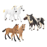 Figuras De Juguete De Potro De Caballo Pequeño.