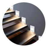 Spot Embutir 5730 Led Iluminacion Escalera Pared Pack 4