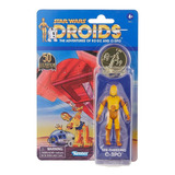 Star Wars Droids C-3po Vintage La Colección 3.75 50th Kenner