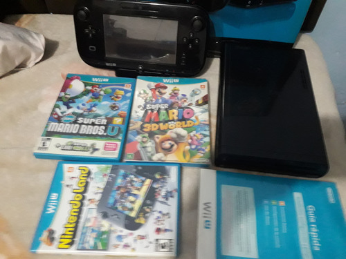 Nintendo Wii U 32gb Deluxe Cor  Preto 