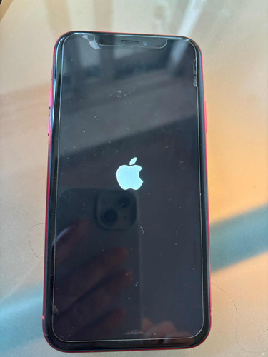 Celular iPhone XR Rojo En Excelente Estado