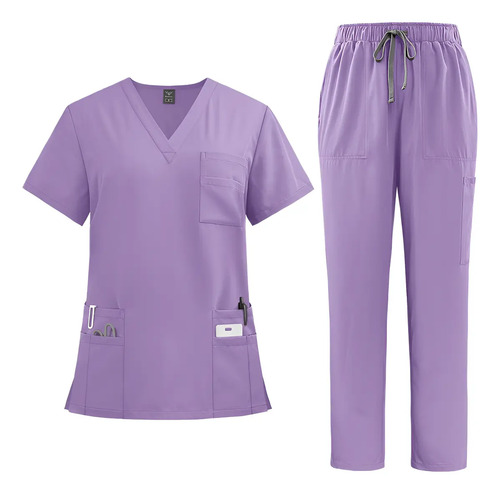 Traje Quirúrgico Laborales Impermeable Uniforme De Enfermera