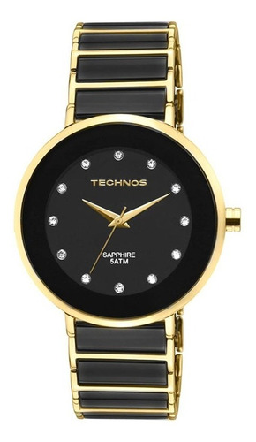 Relógio Technos Sapphire 2035lmm/4p Safira Ceramica Original