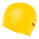 Gorra De Natacion Latex Amarillo Tyr