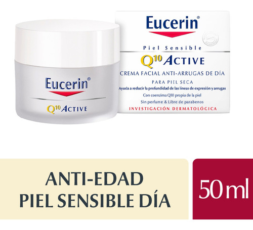 Eucerin Q10 Active Día 50ml Crema Antiarrugas Antiedad