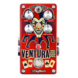 Pedal Efecto Guitarra Digitech Ventura Rotary Vibrato Sale% Color Bordó