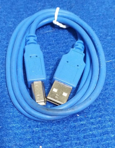 Cable De Impresora Usb/a Usb/b 2.0 De 1 Mts