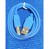 Cable De Impresora Usb/a Usb/b 2.0 De 1 Mts