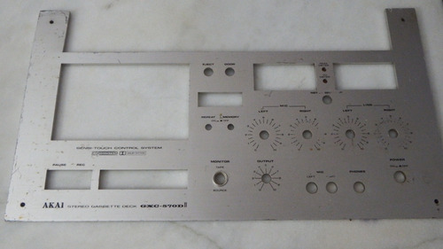 Tape  Deck  Akay Gxc570 Dii Painel
