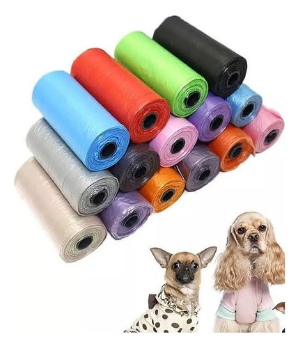 Mascota Bolsas Para Caca 90 Bolsas 6 Rollos