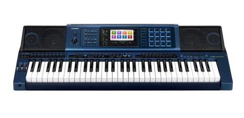 Teclado Musical Casio Casiotone Mz-x500 - 61 Teclas -azul