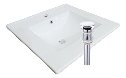 Arenci-ovalín Y Desagüe Lavabo Mod. 5046 - Dp 50x46x18 Cms.