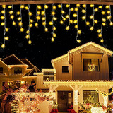 Luces De Navidad Cascada Led Exteriores, 400 Led, 32 Pi...