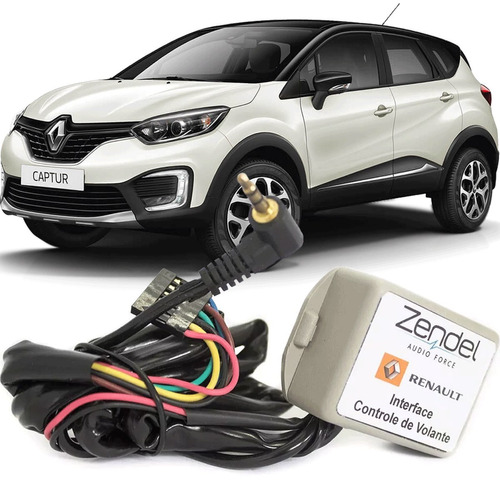 Interface Controle Volante Renault Clio Duster Kwid Sandero