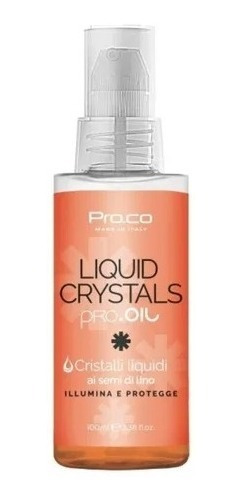  Crystals  Liquido Pro.oil Semi De Lino 100ml