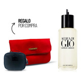 Kit Perfume Hombre Armani Acqua Di Gio Edp Refill 150 Ml + P