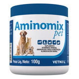 Complexo Vitamínico Aminomix Pet Vetnil 100g 