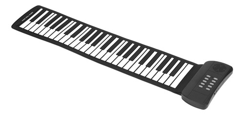 Piano Plegable Para Niños, Enrollable, 49 Teclas, Sonido Env