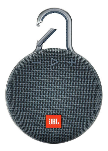 Bocina Jbl Clip 3 Portátil Con Bluetooth Waterproof Ocean Blue 