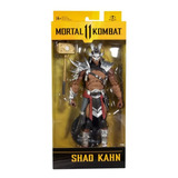 Shao Kahn Silver Figura Acción Mortal Kombat Mcfarlane Toys 