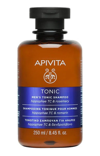 Mens Tonic Shampoo Anticaída - Apivita 250 Ml Apivita
