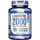 L-carnitina 2000 Queimador Gordura 120caps - Profit