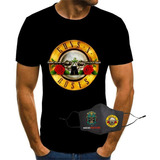 Playera Guns And Roses Bullet Con Regalo