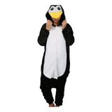 Pijamas Enteros Enteritos Polar Pinguino Pijamas Disfraz 