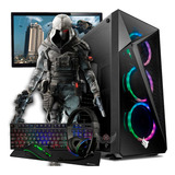 Pc Gamer Completo I5 8gb 1tb Monitor + Kit Gamer Full Hd