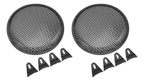 Protector De Malla Para Subwoofer De Coche, 2 Piezas, Funda