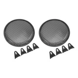 Protector De Malla Para Subwoofer De Coche, 2 Piezas, Funda