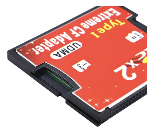 Adaptador De Memorias Micro Sd A Compact Flash Dual 2 Slots