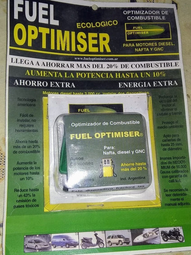 Fuel Optimiser... El Original Economizador De Combustible!!!