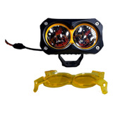 Faro Dually Led Off Road Expert T/kc Spot 10600lm 80w Reales