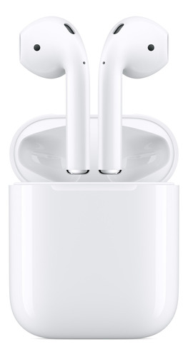 AirPods Con Estuche De Carga (2da Generación) - Blanco