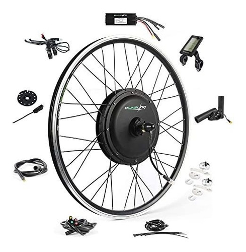 Kit Motor Electrico P/ Bicicleta Rod 26 Rueda Tras. 1200w